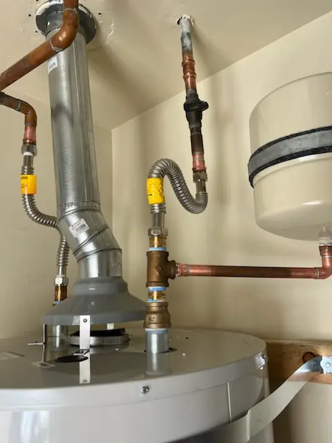 Water heater installation and plumbing repair in Roseville